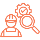 Engineering inspection icon