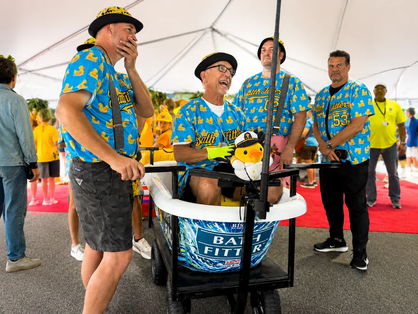 Bath Fitter At The 20th Annual World Championship Running Of The Tubs